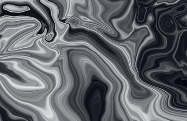 Colorful marble surface. Dark Grey marble pattern of the blend of curves. Abstract pattern.