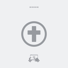 Religious services concept - Minimal flat icon