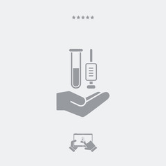 Medical services - Vector web icon