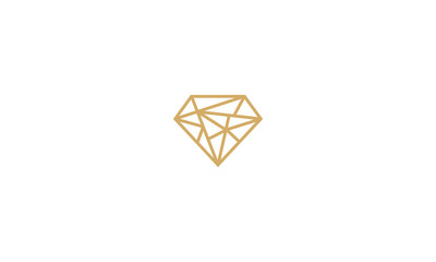 abstract diamond line art vector icon logo - 223660754