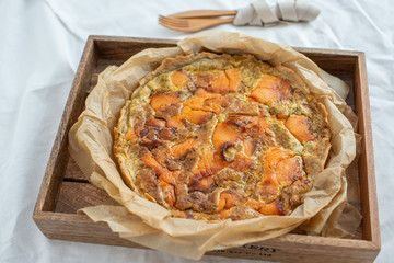 Räucherlachs Quiche 