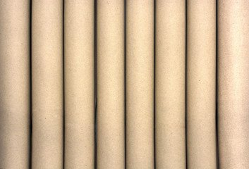 rolls of brown paper for texture background
