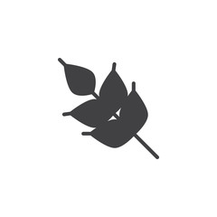 Wheat Ear vector icon. filled flat sign for mobile concept and web design. Organic food simple solid icon. Symbol, logo illustration. Pixel perfect vector graphics