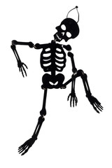 halloween, decoration and scary concept