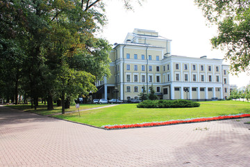 The capital of the Republic of Belarus. - Minsk city. National Academic Theater named after Yanka Kupala view 3.