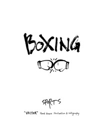 스포츠 포스터 / 손으로 그린 스포츠 그림