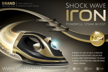 Cool iron ads design