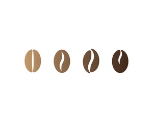 Coffee beans Logo Template