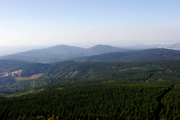 view of mountains