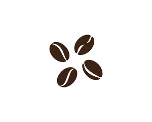 Coffee beans Logo Template