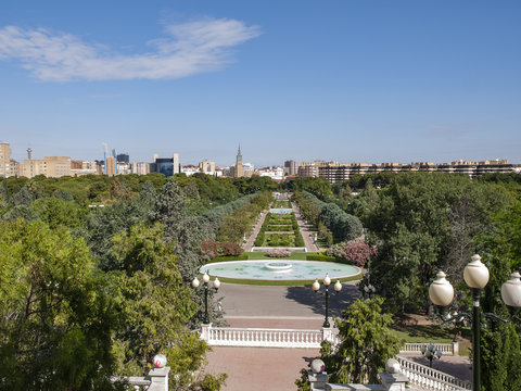 PARQUE DE JOSE ANTONIO LABORDETA EN ZARAGOZA