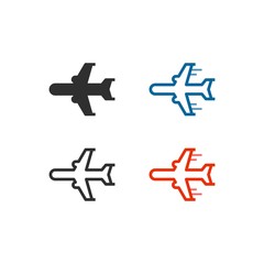 Plane or aircraft icons