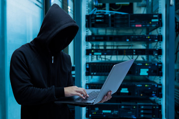 Hackers steal database from data center with computer laptop and USB Flash drive, He hideout is...