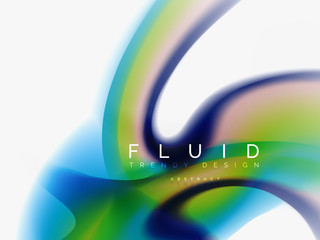 Background abstract color flow, liquid design