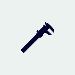 wrench icon, vector illustration. flat icon