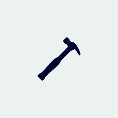 hammer icon, vector illustration. flat icon