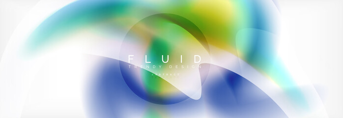 Abstract background holographic liquid colors design