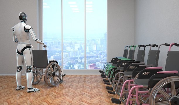 Roboter Rollst&uuml;hle Pflege 2.0