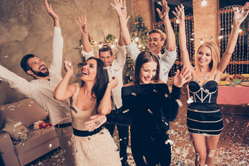 Elegant nice adorable charming beautiful fashionable cute positi