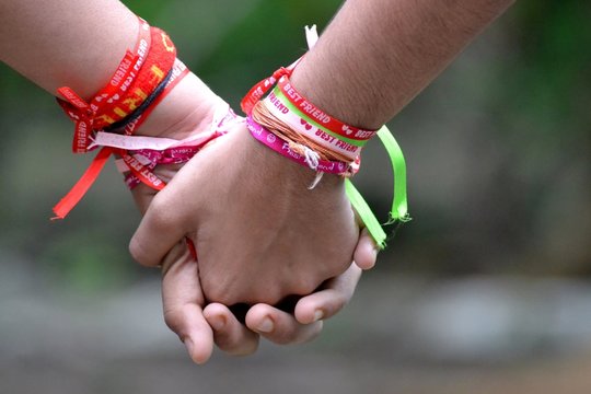 Buy Best Friend Bracelet With friends Trip Card Online in India  Etsy