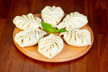 Georgian traditional Khinkali