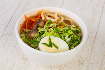 Asian Ramen soup