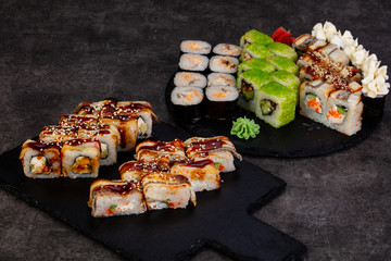 Japanese sushi set