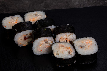 Japanese roll with prawn