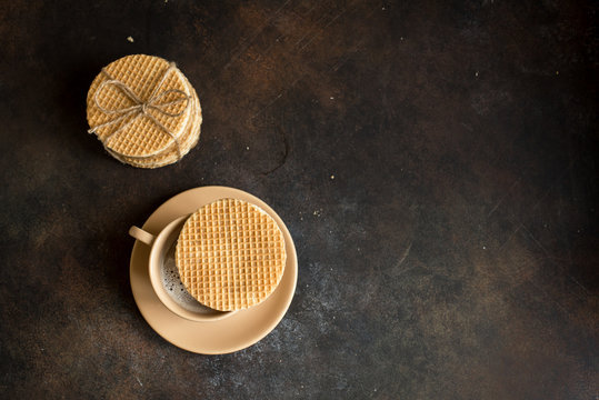 Dutch waffles, stroopwafel