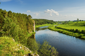 Beautiful summer landscape