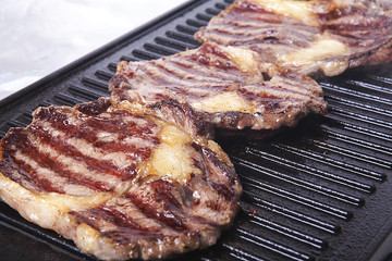 ızgarada pişmiş dana eti