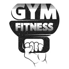 Weight in your hand for the gym