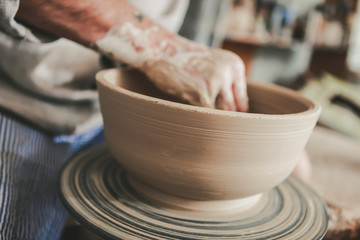 ceramic tableware, handmade