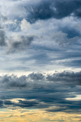thunder storm sky Rain clouds