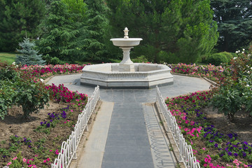 fountain in the park