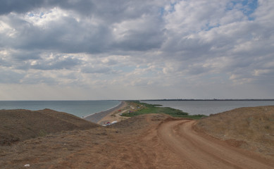 Frunze beach (Crimea, Russia)