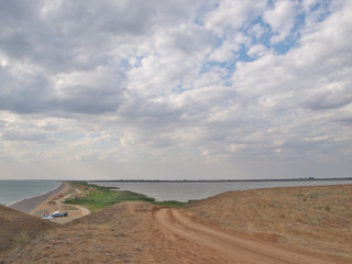 Frunze beach (Crimea, Russia)