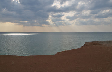 Frunze beach (Crimea, Russia)