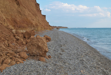 Frunze beach (Crimea, Russia)