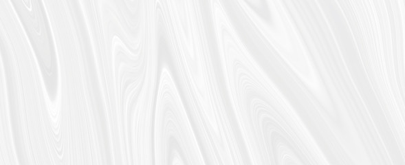 Obraz premium The background is white with a marble pattern with wavy eels. Panorama of a beautiful light template for creative projects.