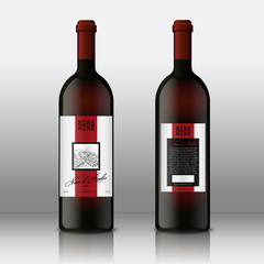 Modern Hight Quality Wine Labels