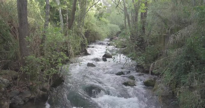 Hermon stream in Golan Heights, Israel
