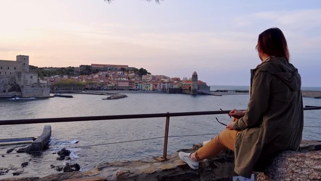 Beautiful view of Perpignan, France