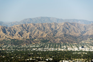 A view of cityscape of Los Angeles, California