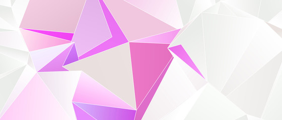 Obraz premium Triangular 3d, modern background