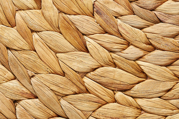 Wicker basket Texture, Handmade Natural Wicker Work Background