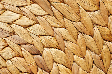 Wicker basket Texture, Handmade Natural Wicker Work Background