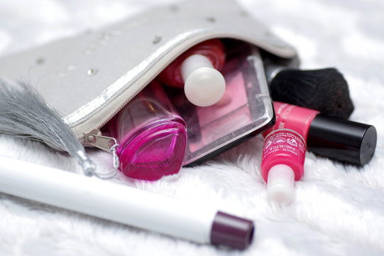 trousse de maquillage girly