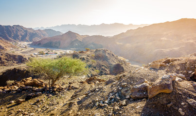 Al Hajar Mountains of Fujairah