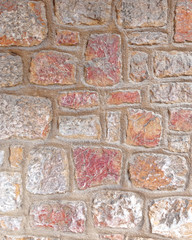 colorful stone wall seamless pattern